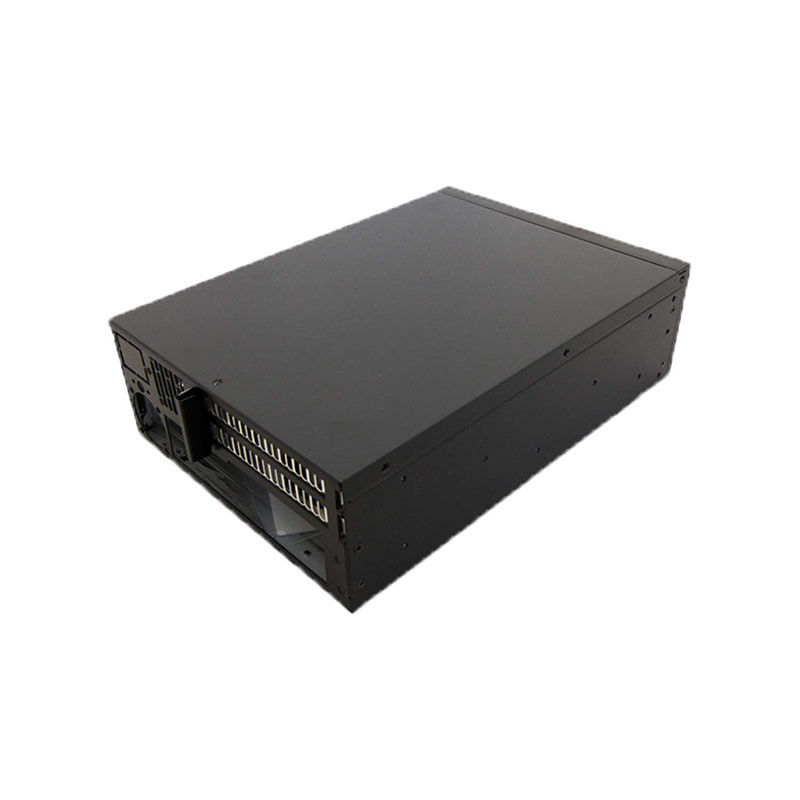 6U Rackmount Server Chassis Design Schwarz Industrieelektronik 19 Zoll 3U Computerkoffer PC