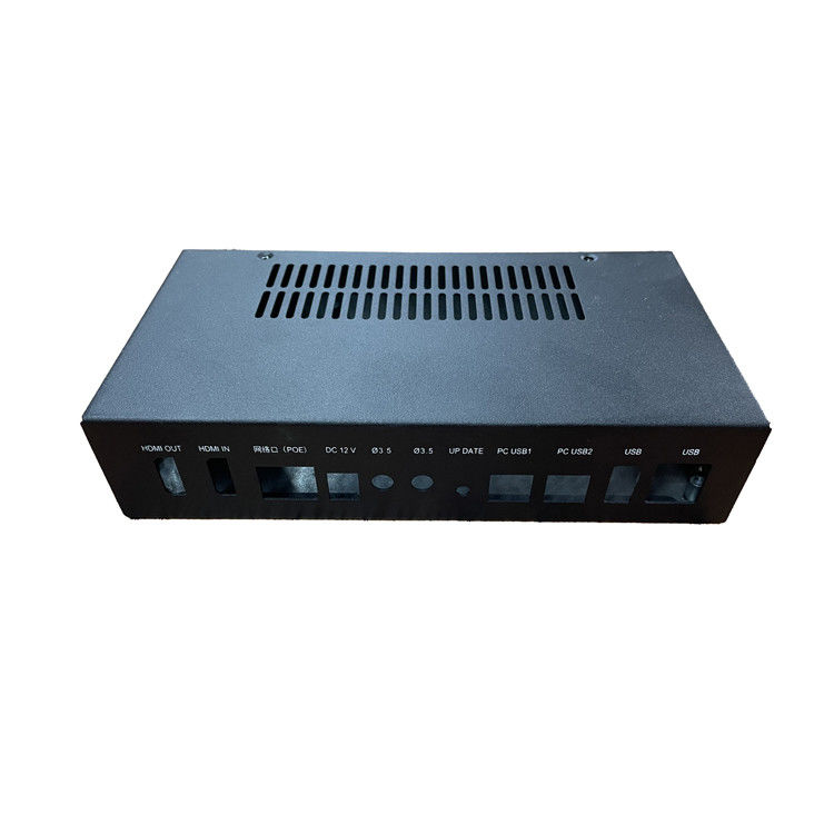 Kurz 3U Rackmount IPC Chassis Basis Eisen Aluminium 4 U 3u Rackmount Gehäuse