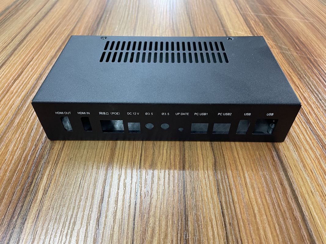 Kurz 3U Rackmount IPC Chassis Basis Eisen Aluminium 4 U 3u Rackmount Gehäuse