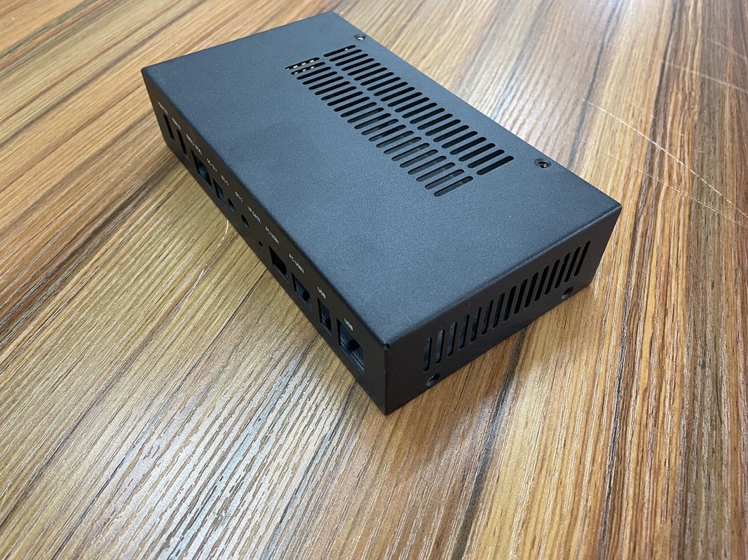 Kurz 3U Rackmount IPC Chassis Basis Eisen Aluminium 4 U 3u Rackmount Gehäuse