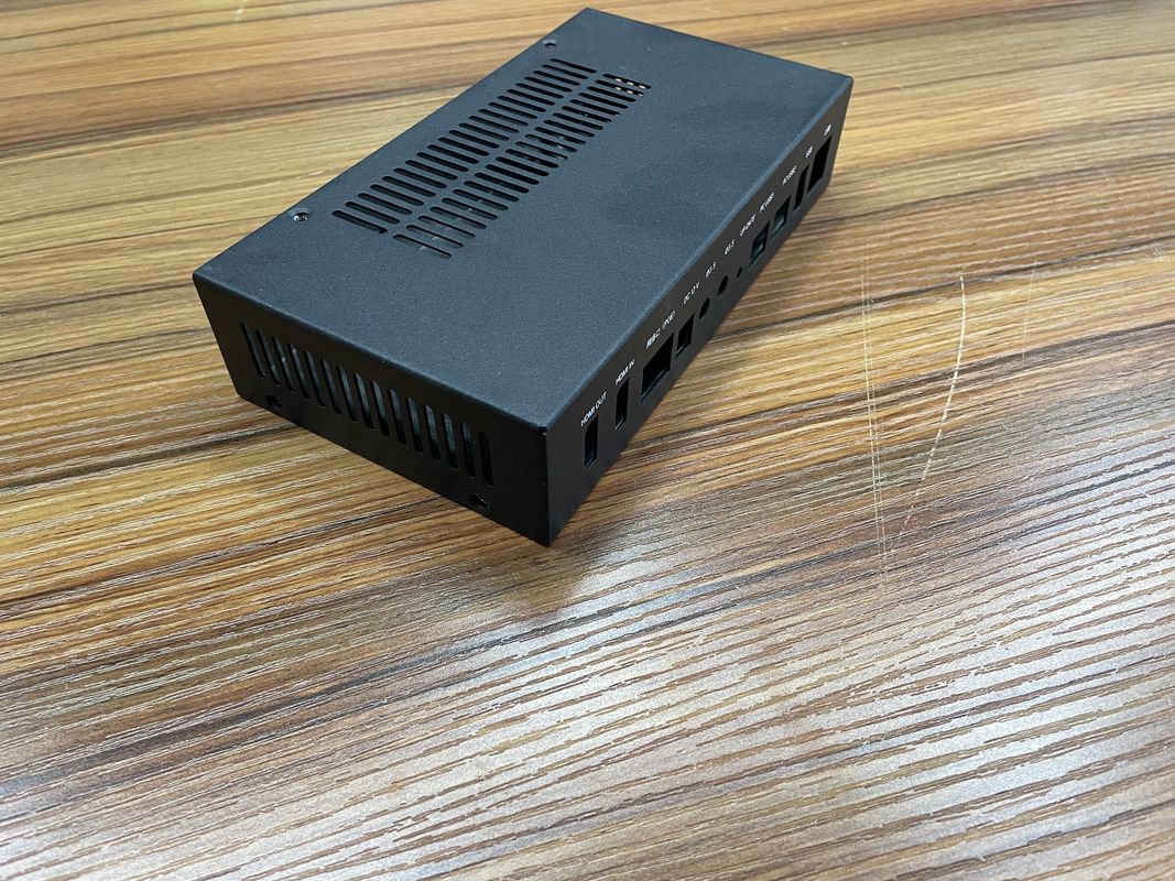 Kurz 3U Rackmount IPC Chassis Basis Eisen Aluminium 4 U 3u Rackmount Gehäuse