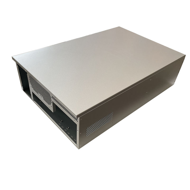 Custom Design Verstärker Aluminium Gehäuse Hersteller Sandblasted oder gebürstet 19 Zoll Server Gehäuse