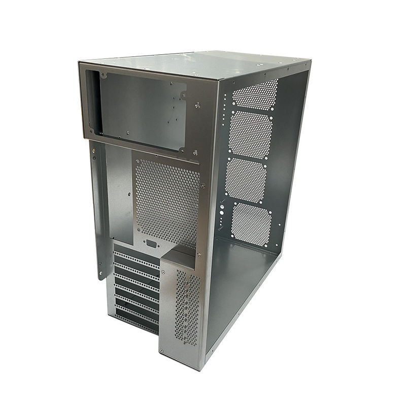 Schwarzer Gehäuse Blechmetall Chassis Shell Custom Hochwertiges Spielen Alle OEM Blechmetall Fertigung Dienstleistungen