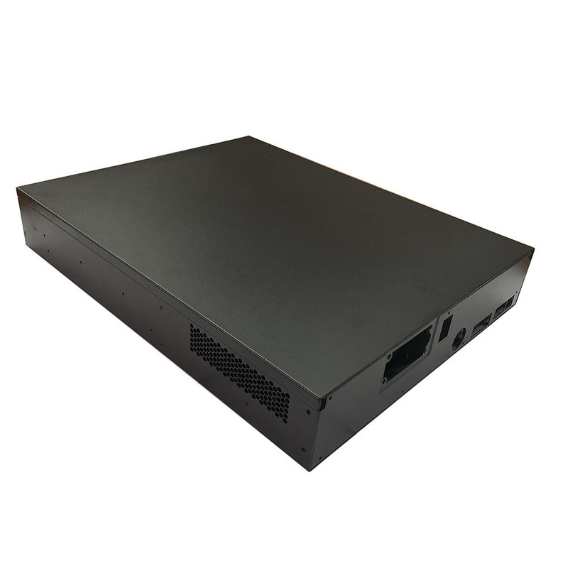 Einzigartiges Design 2u Control Industrial Rackmount Chassis mit Schloss für Server und Speicher